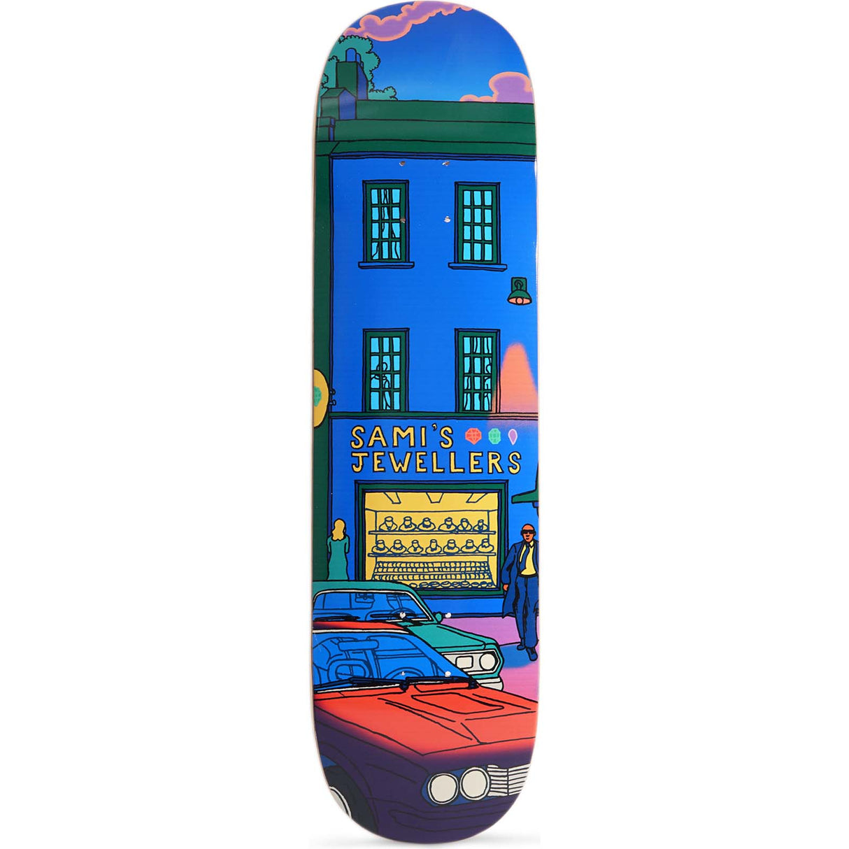 Skateboard Cafe High Street Skateboard Deck - Sami's Jewellers 8.25"