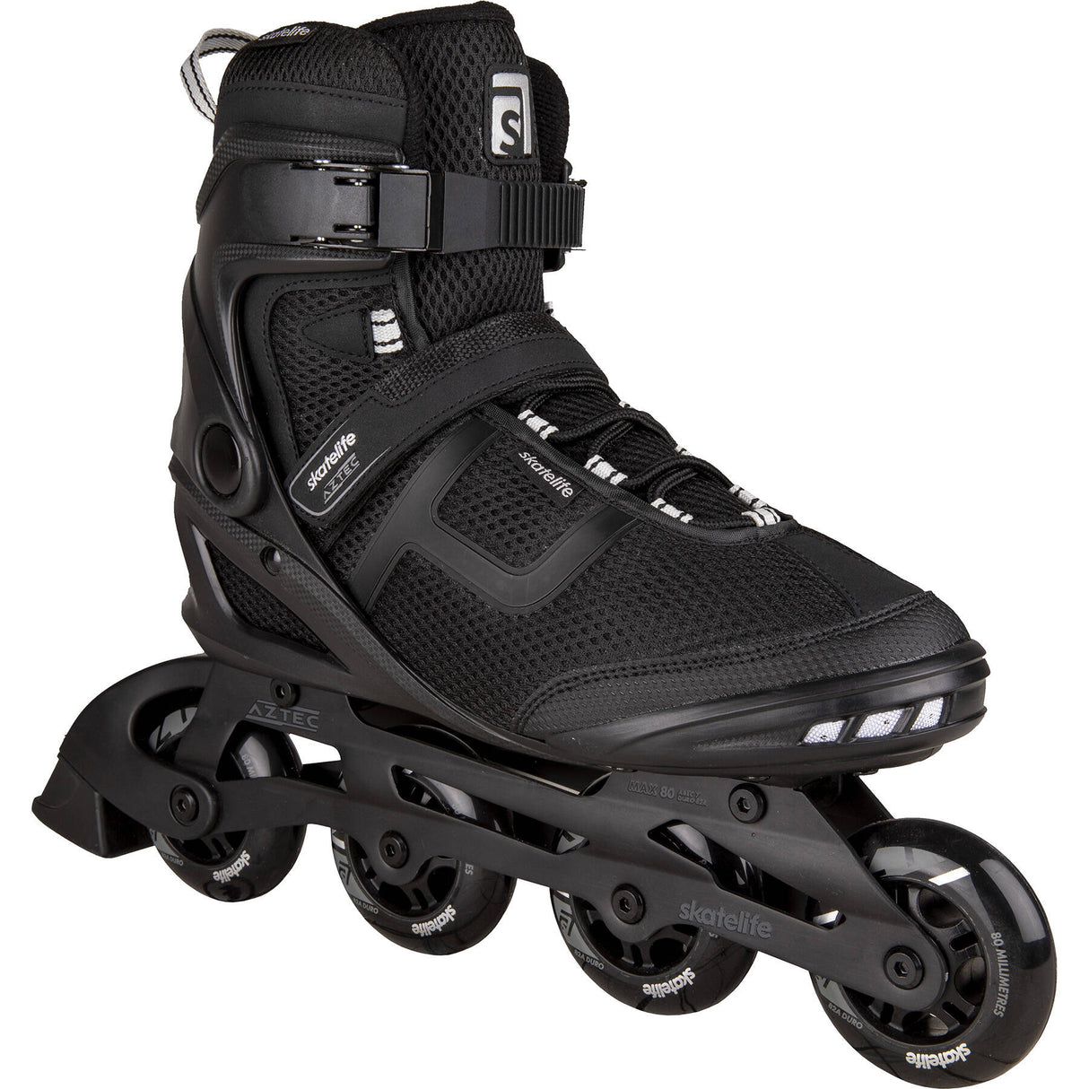 Skatelife Aztec Inline Skates - Black/Silver