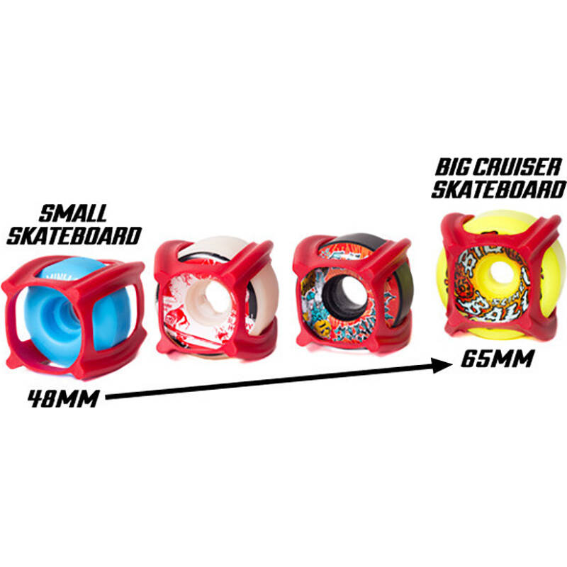 Skater Trainers V2 4pk - Red