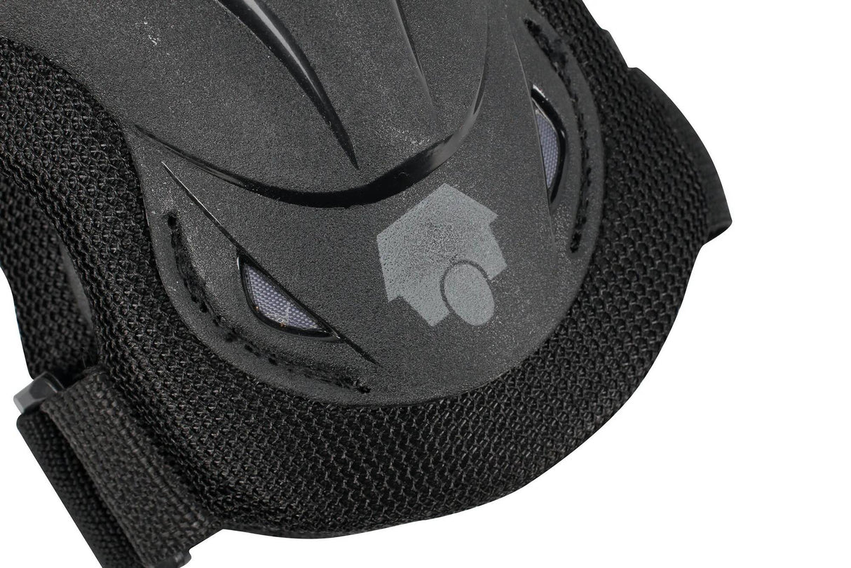 SkateHut Basic Pad Set - Black/Grey
