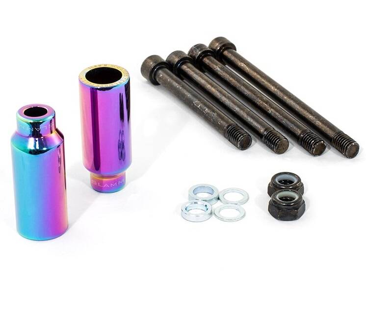 Slamm Team Cylinder Pegs - Neochrome