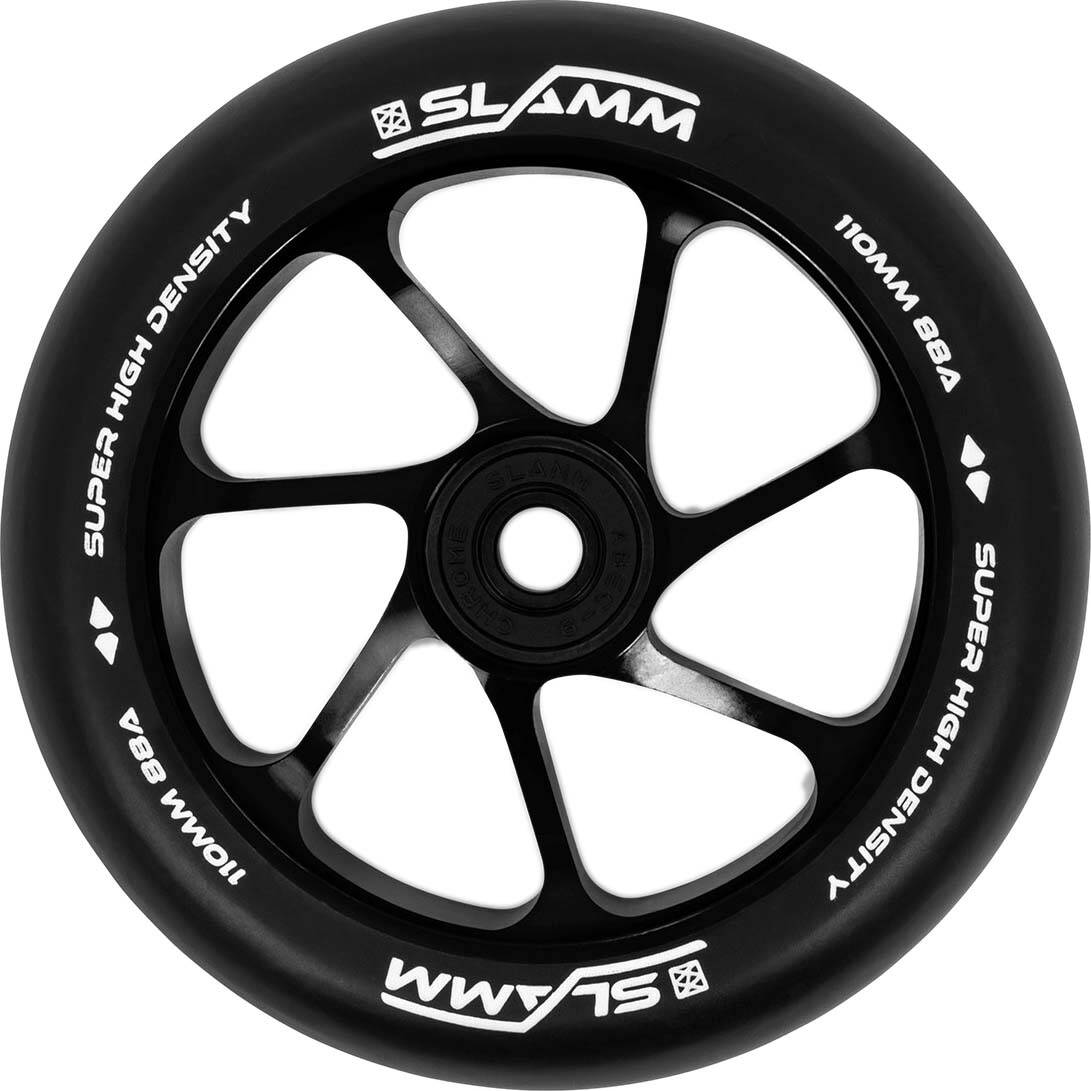 Slamm Team 110mm Scooter Wheel - Black/Black