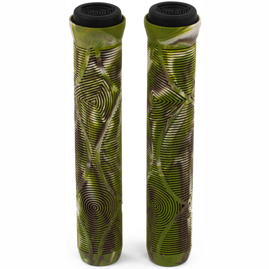 Slamm Team Swirl Scooter Grips - Jungle