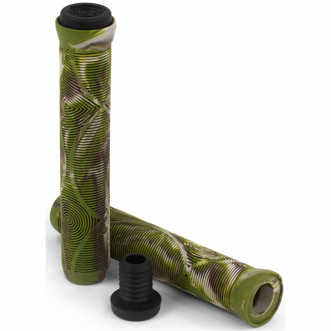 Slamm Team Swirl 165mm Scooter Grips - Jungle