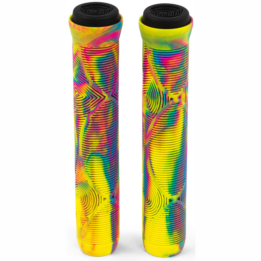 Slamm Team Swirl Scooter Grips - Tropical