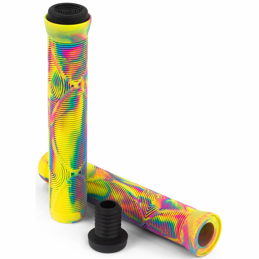 Slamm Team Swirl 165mm Scooter Grips - Tropical