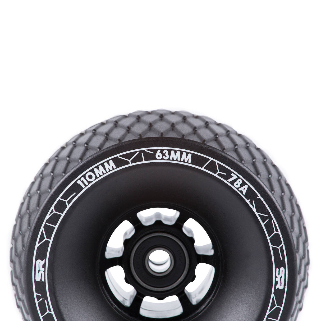 Slick Revolution Rough Stuff 78a Skateboard Wheels (4 Pack) - Black