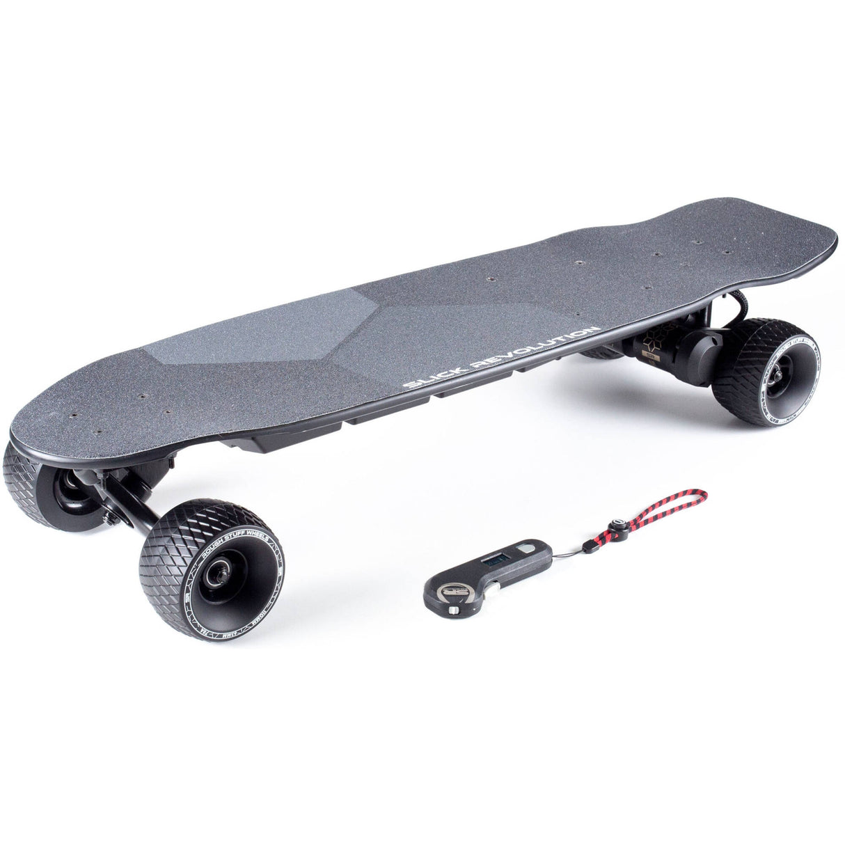 Slick Revolution Urban Kick (Rough Stuff Wheels) Electric Skateboard