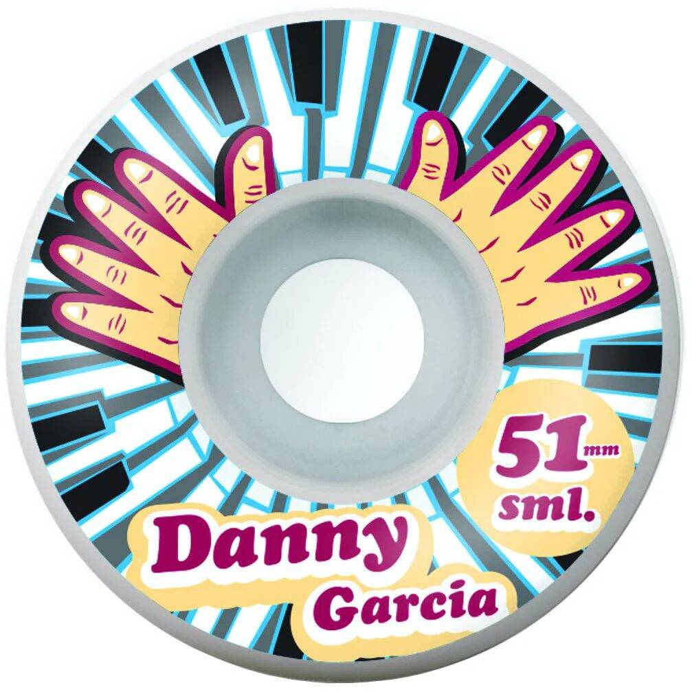 SML. Wheels Piano Hands Garcia Skateboard Wheels 51mm
