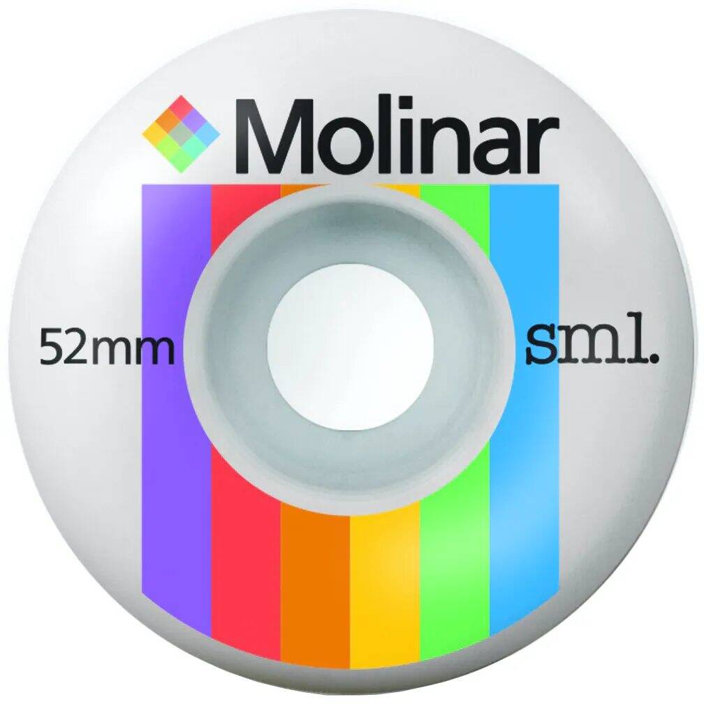 SML. Wheels Polaroids Molinar Skateboard Wheels 52mm