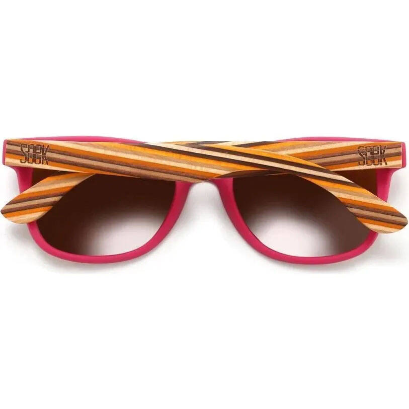 SOEK Avalon Polarized Sunglasses - Magenta Pink