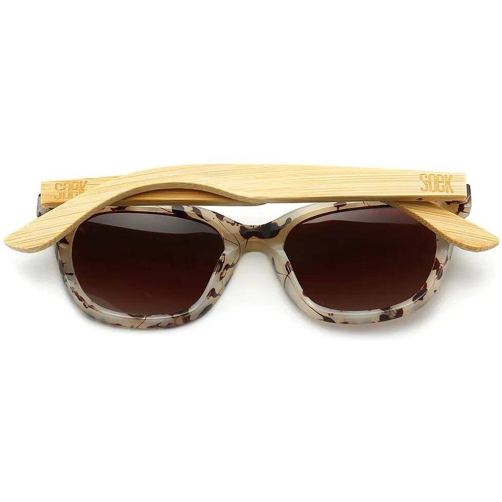 SOEK Lila Grace Polarized Sunglasses - Ivory Tortoise