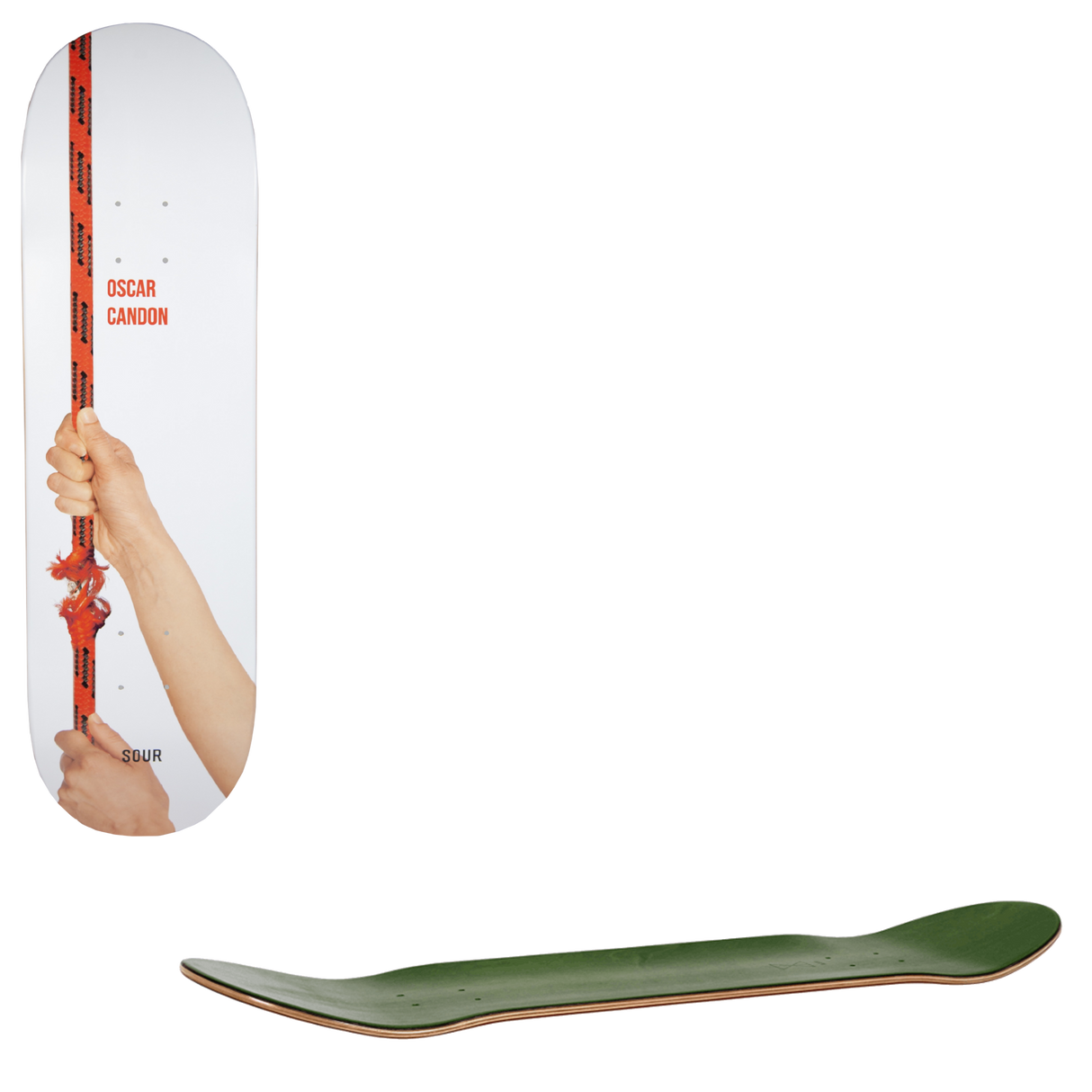 Sour Rope Skateboard Deck - Oscar 8.6"