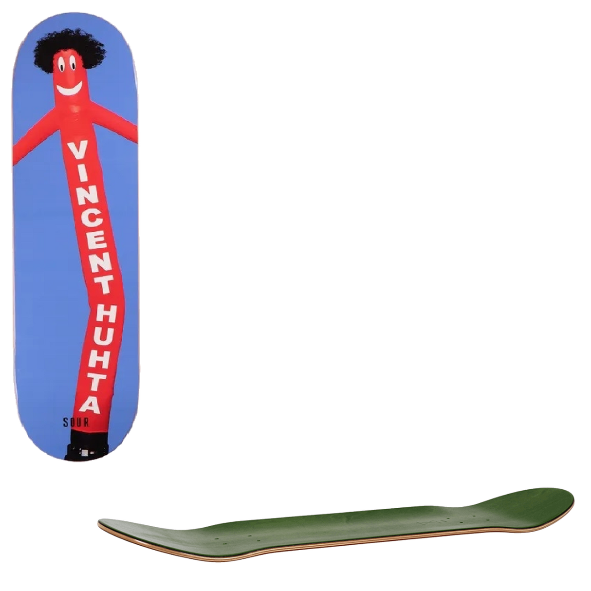 Sour Solution Vincent Huhta Shaker Skateboard Deck - 8.375"