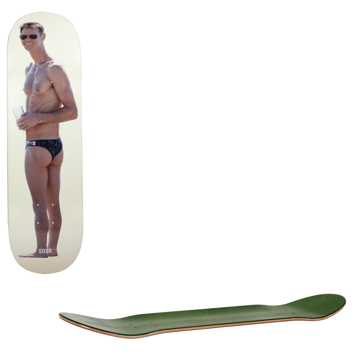 Sour Jim C Skateboard Deck 8.25"