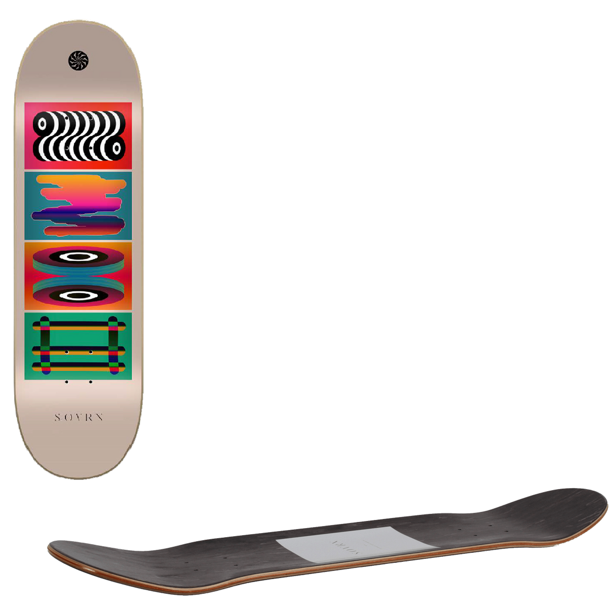 SOVRN Baptize Skateboard Deck - 8"