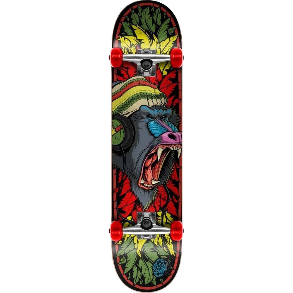 Speed Demons Baboon Complete Skateboard 7.75'' - Multi