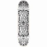 Speed Demons Bandana Complete Skateboard - Black/White 7.5"