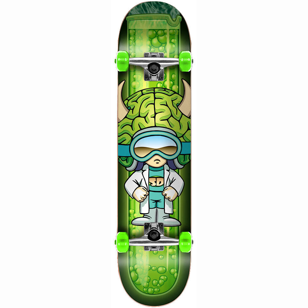 Speed Demons Braniac Complete Skateboard - Multi 7.75''