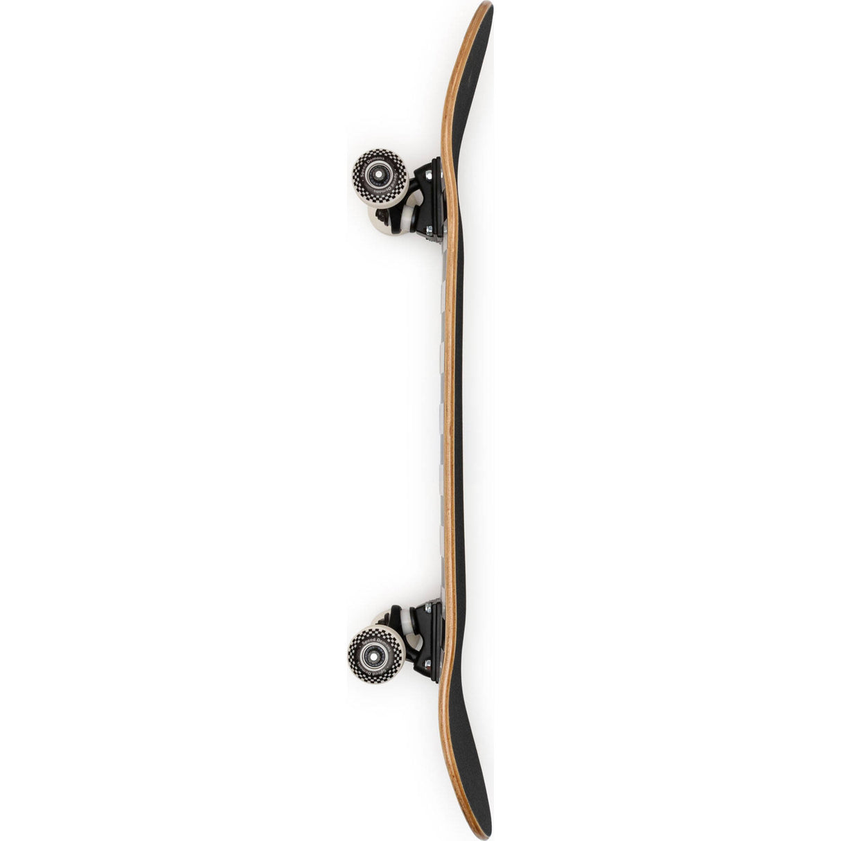 Speed Demons Checkers Complete Skateboard - Black/White 8''