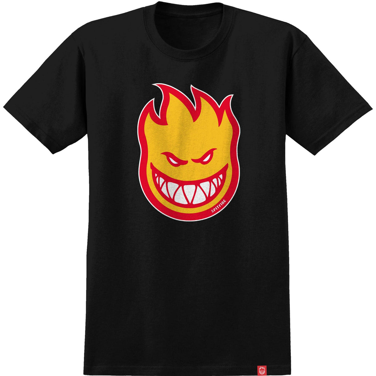Spitfire Bighead Fill T Shirt - Black