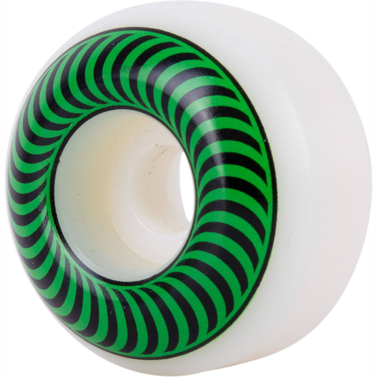 Spitfire Classic 99D Skateboard Wheels - White/Green 52mm