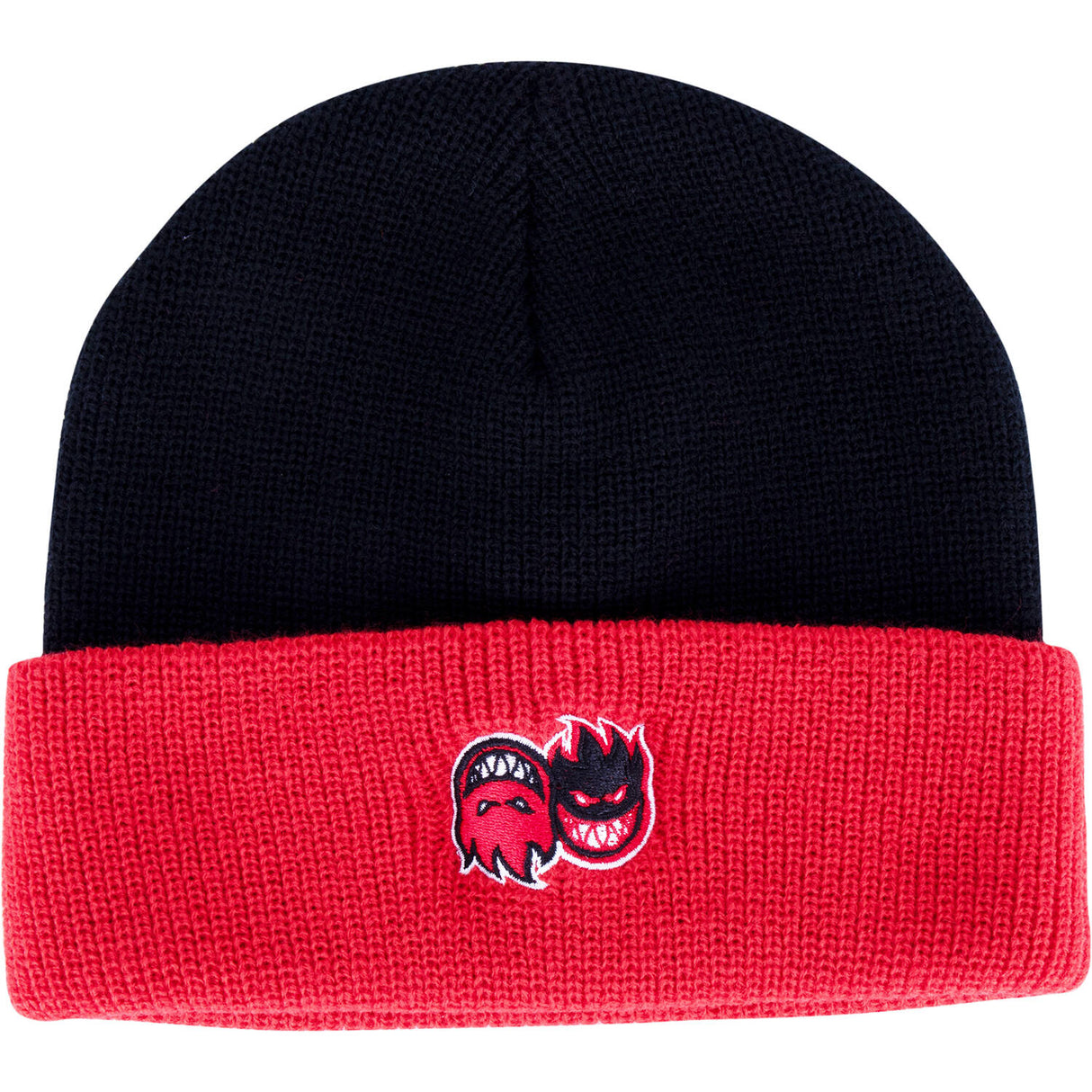 Spitfire Eternal Cuff Beanie - Black/Red