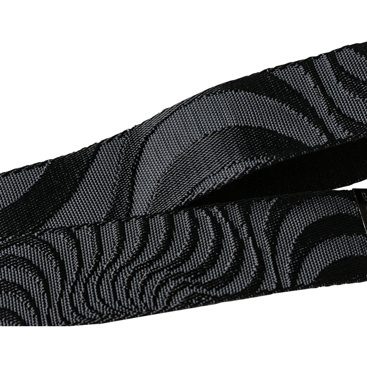 Spitfire Bighead Jacquard Swirl Belt - Black/Polished Nickel