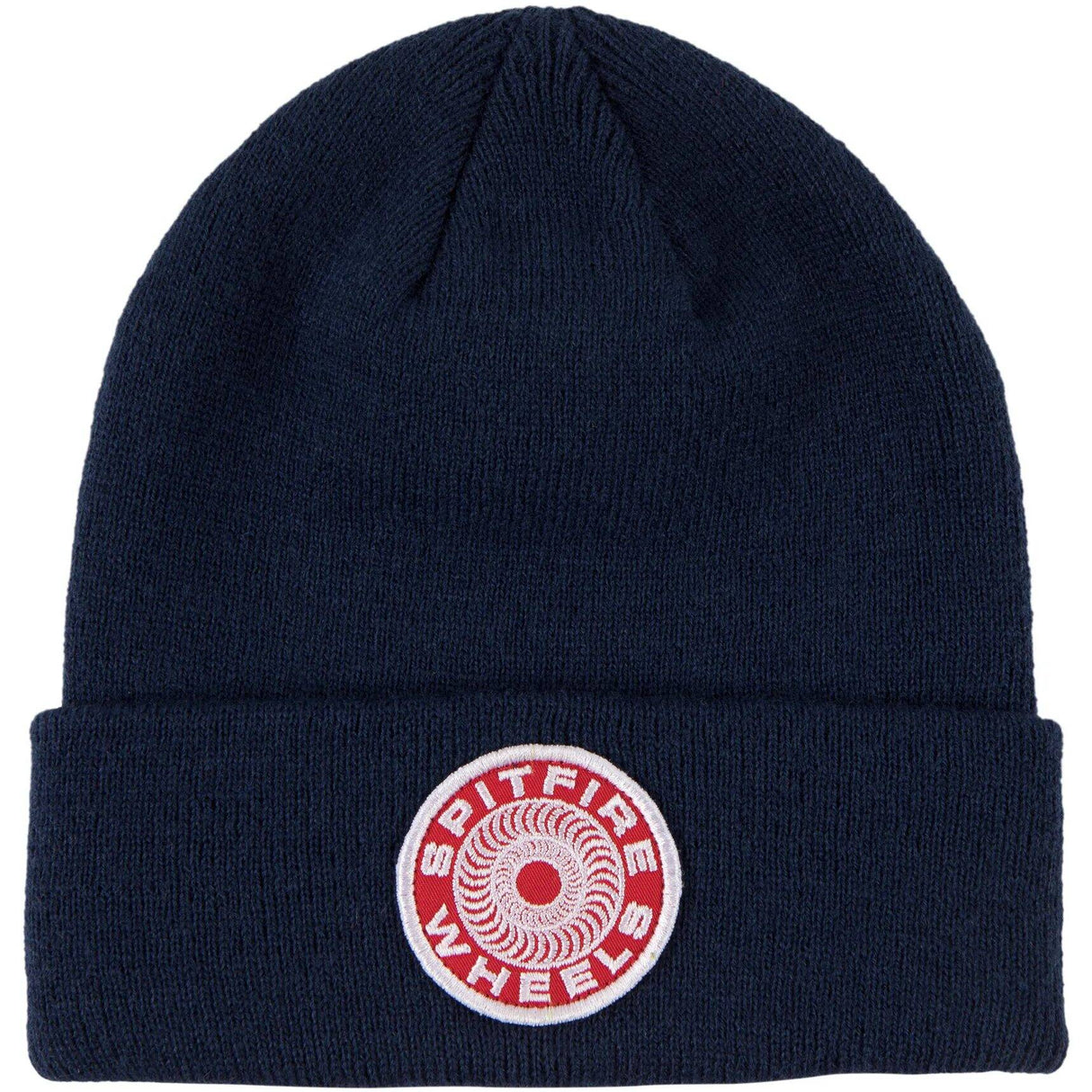 Spitfire Classic 87' Swirl Patch Beanie - Navy/White/Red