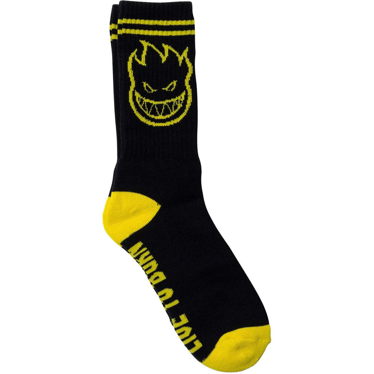 Spitfire Bighead Socks - Black/Yellow