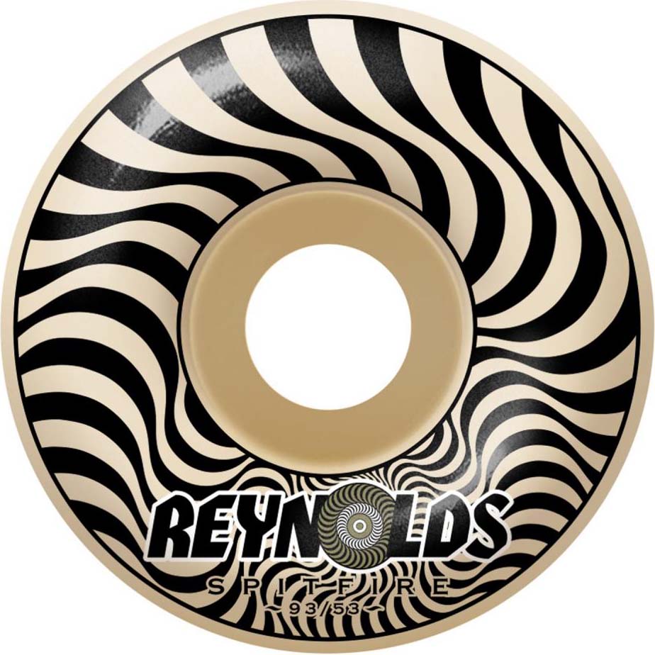 Spitfire Formula Four 93 Reynolds Classics Skateboard Wheels - White 53mm