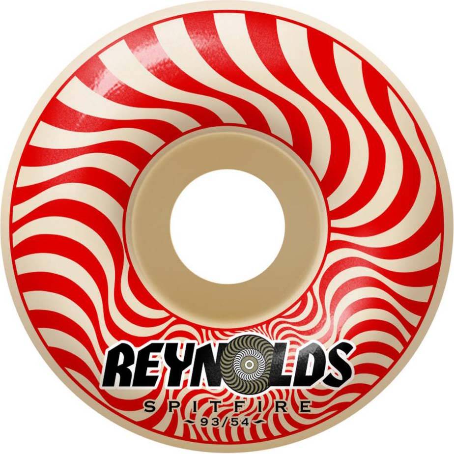 Spitfire Formula Four 93 Reynolds Classics Skateboard Wheels - White 54mm