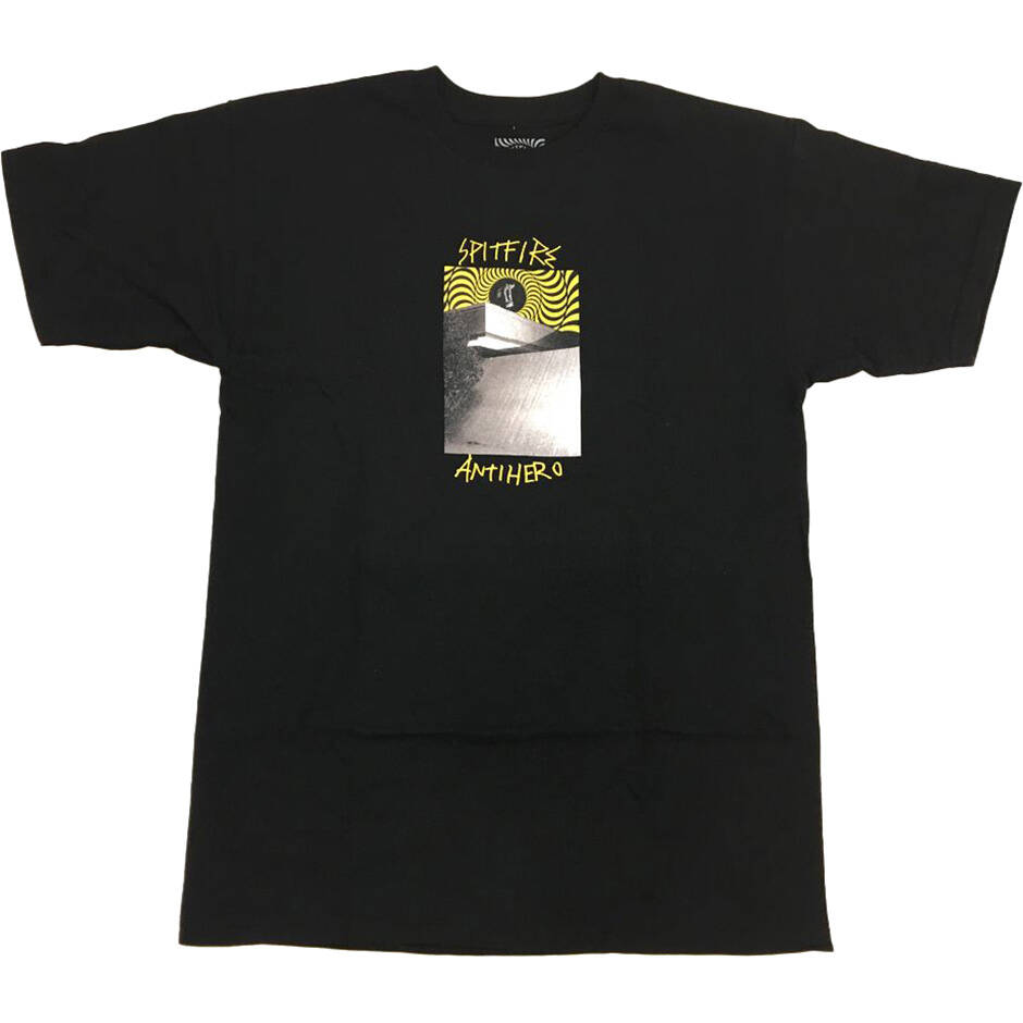 Spitfire x Anti Hero Cardiel Carwash T Shirt - Black