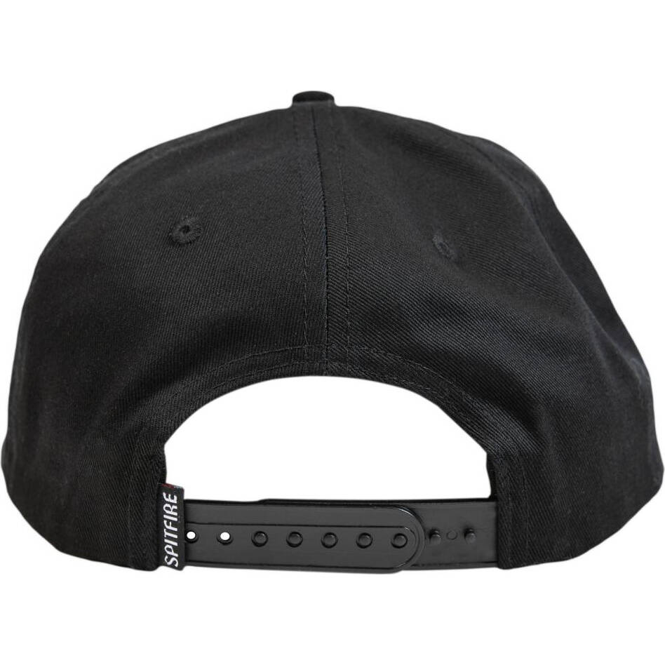 Spitfire Bighead Snapback Cap - Black/Brown