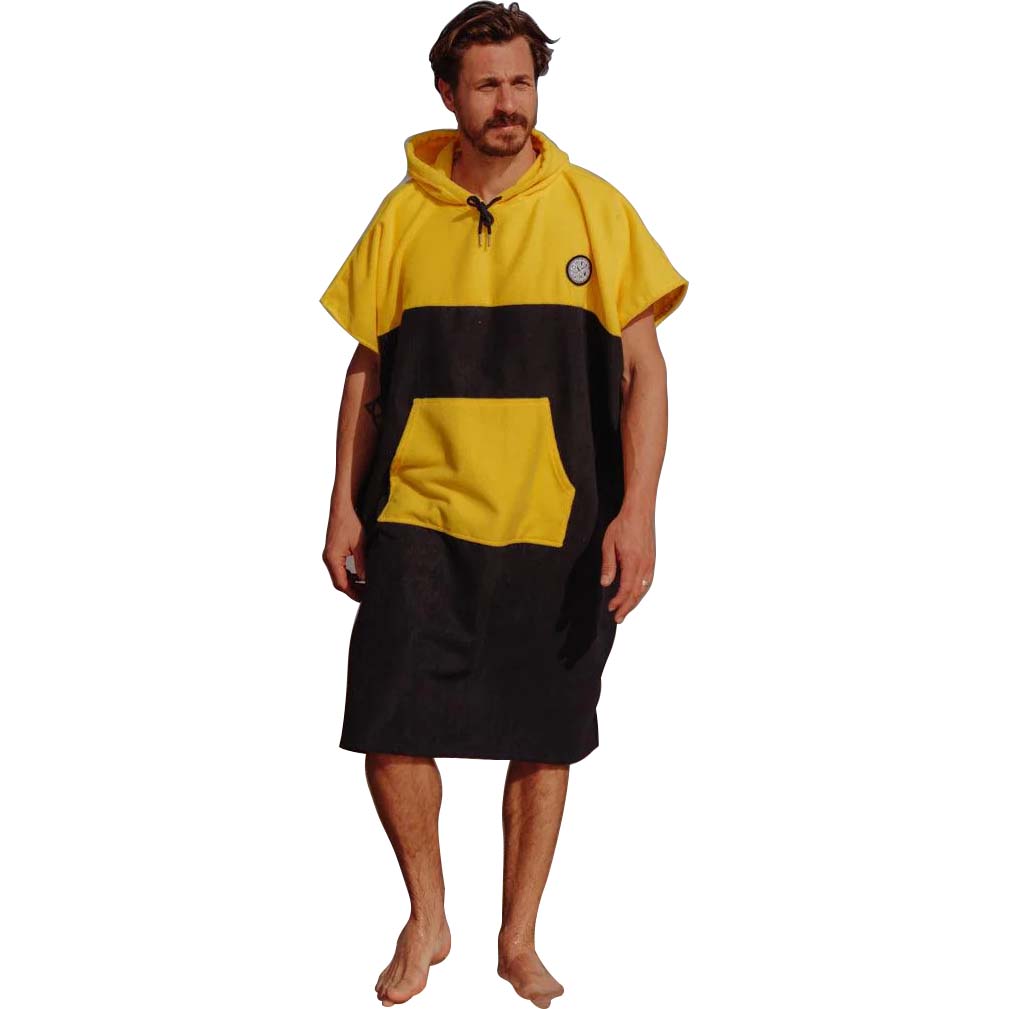 Saltrock Balance Microfibre Towel - Yellow/Navy