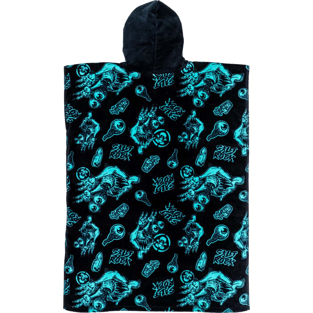 Saltrock Wave Creeper Kids Changing Towel - Black