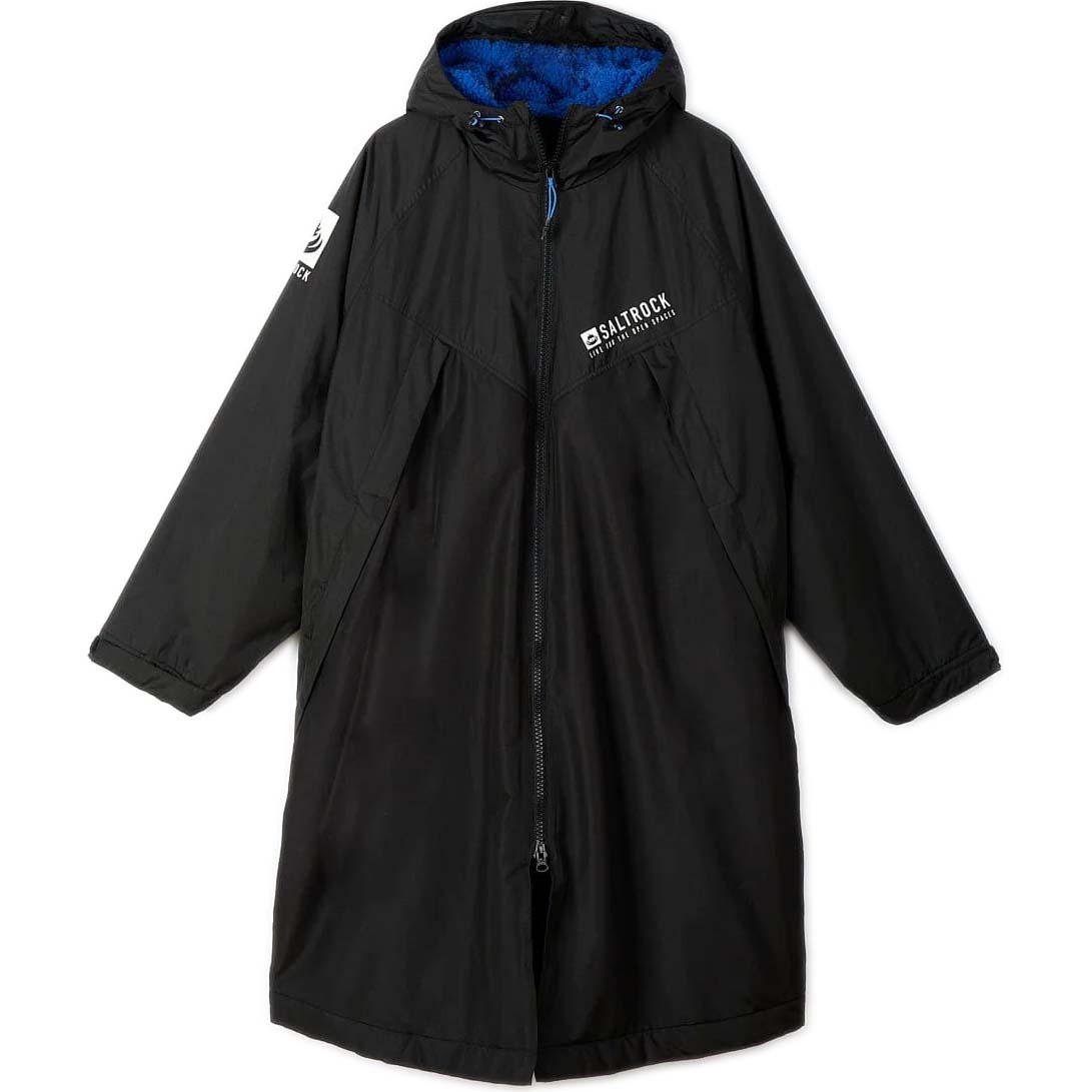 Saltrock Four Seasons Waterproof Changing Robe - Black/Blue