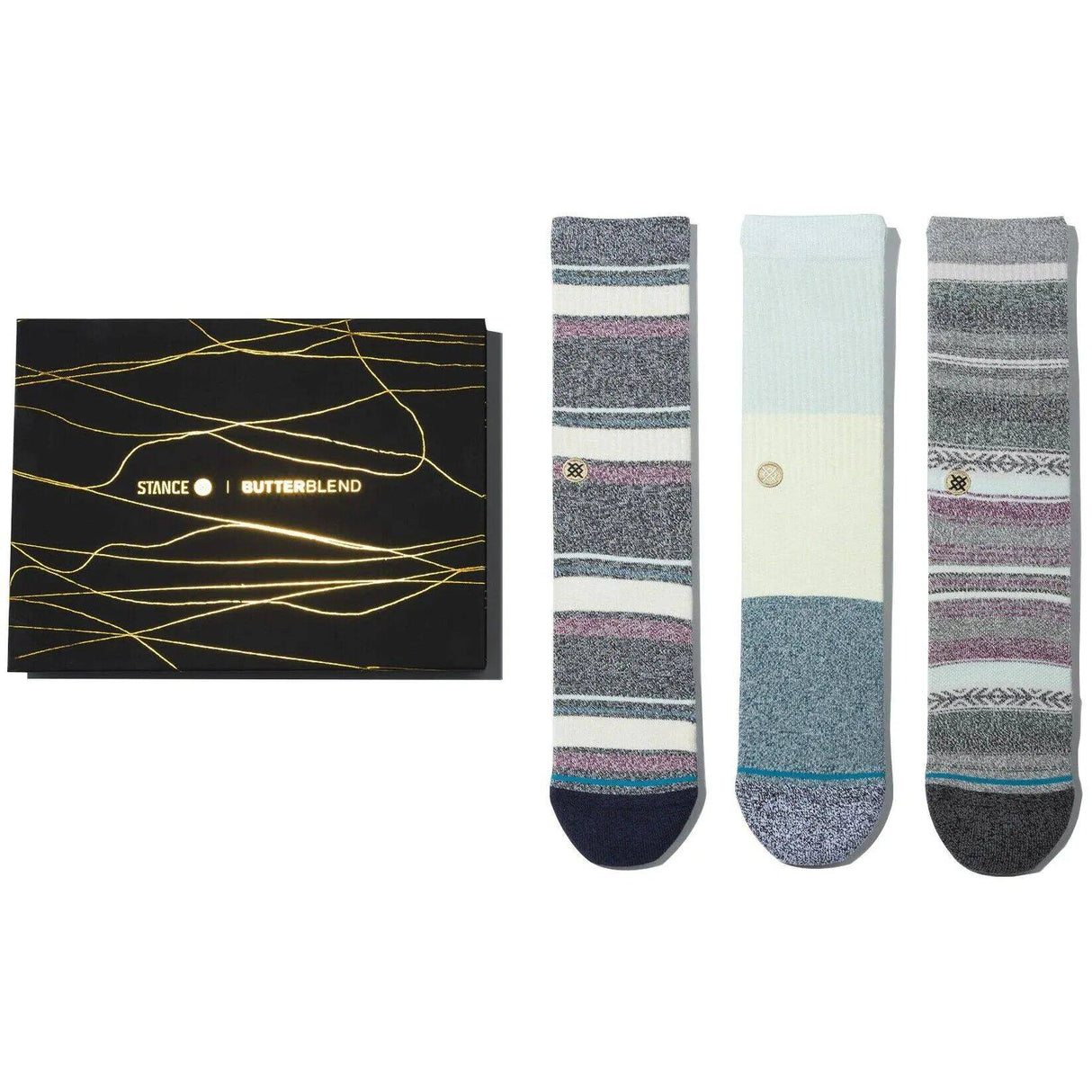 Stance Bu Bu Butterblend 3 Pack Socks - Multi