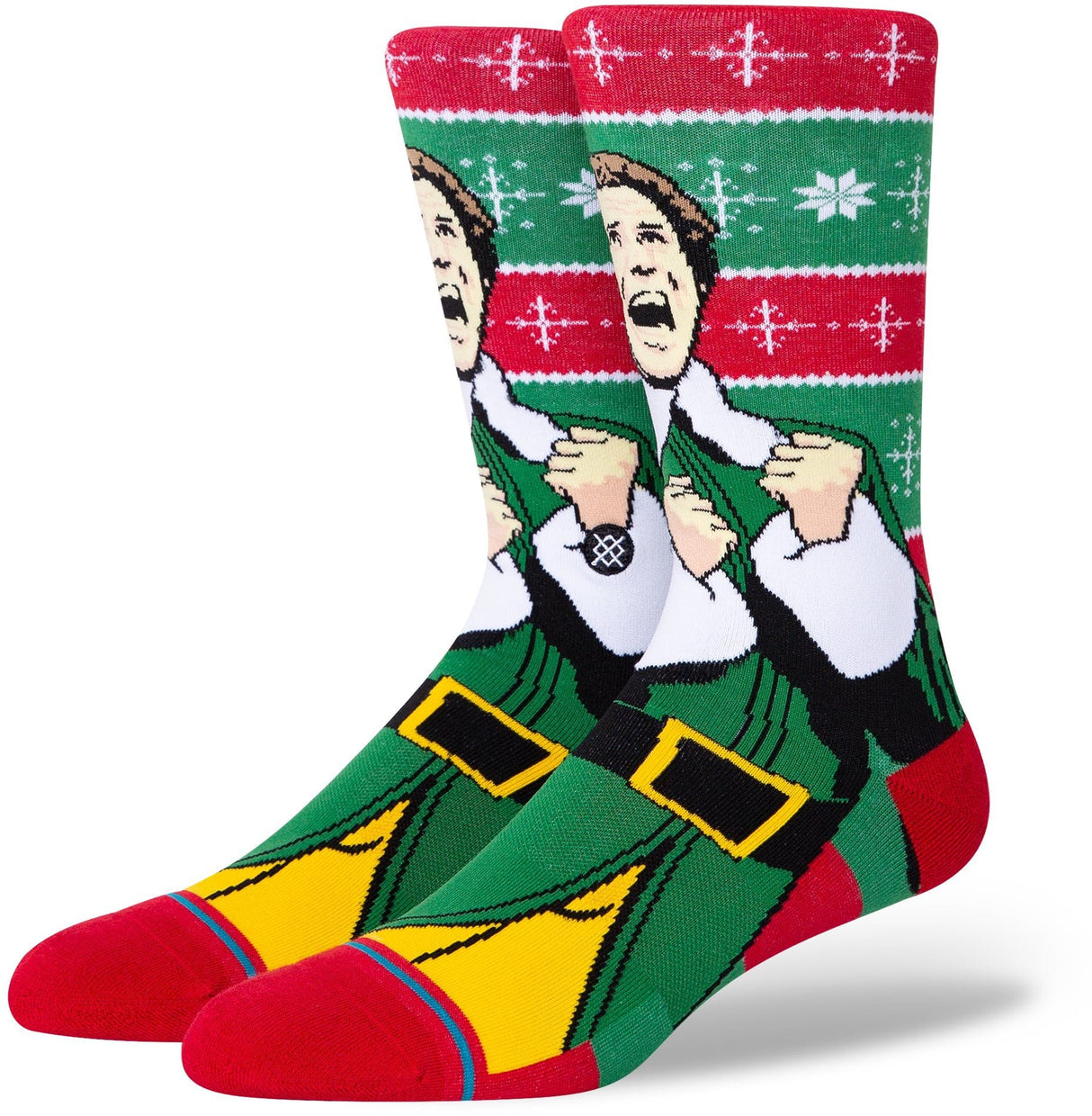 Stance Elf Cold Outside Socks - Red