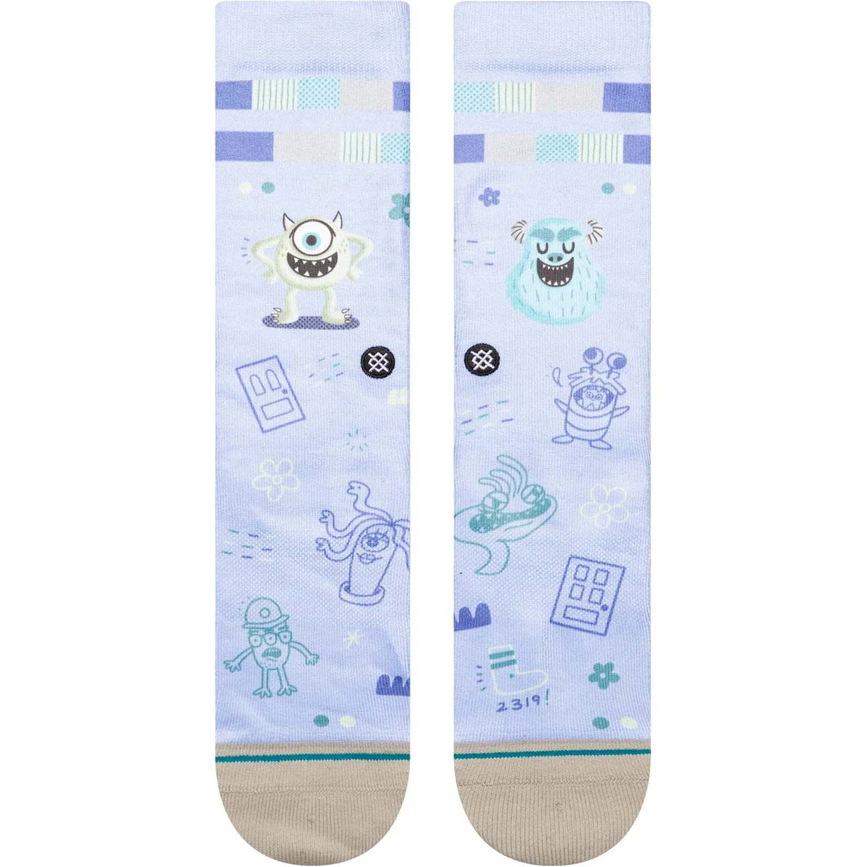 Stance Disney Socks - Monsters By R Bubnis