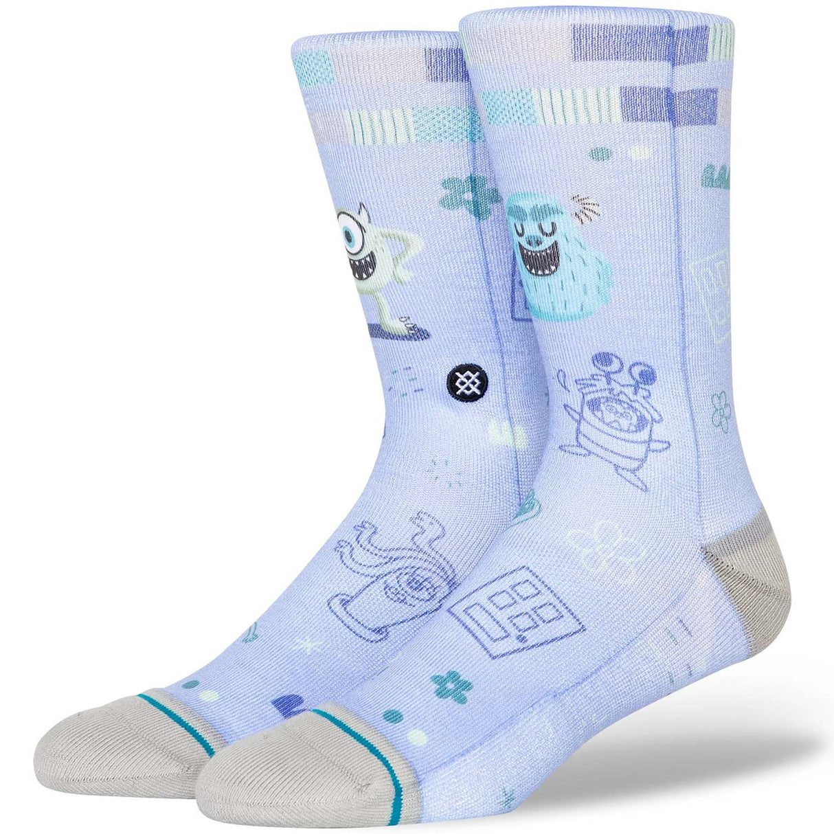 Stance Disney Socks - Monsters By R Bubnis