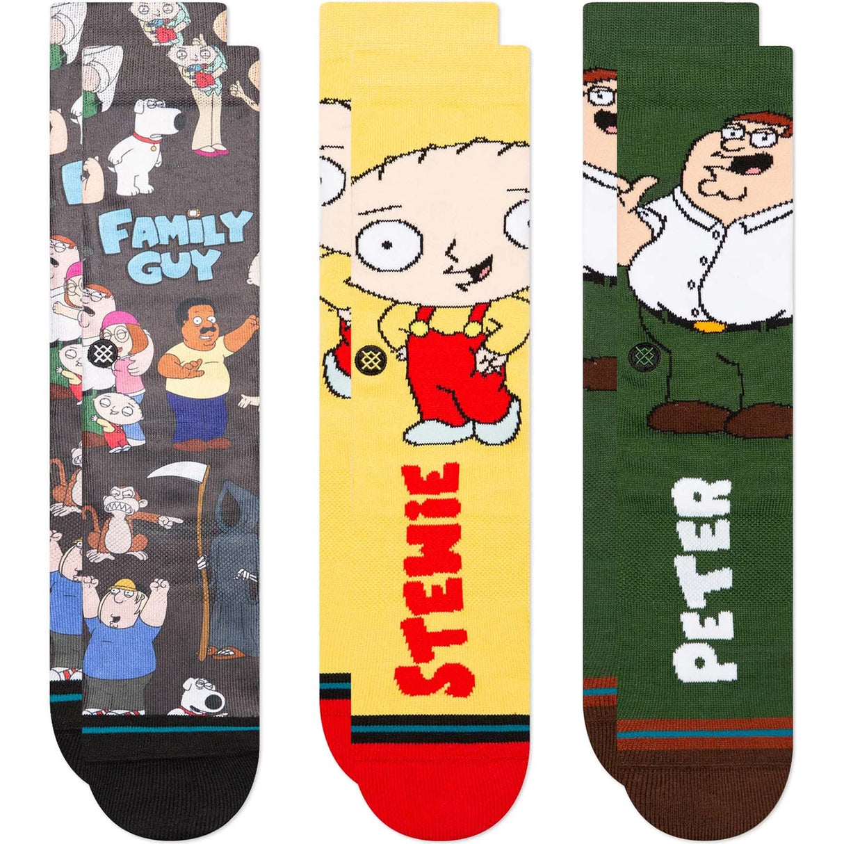Stance Family Guy Socks - Family Values 3 Pack