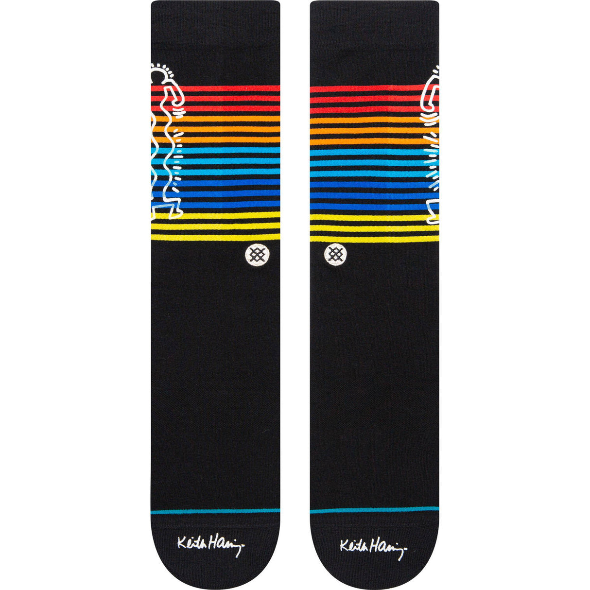 Stance X Keith Haring Wiggles Socks