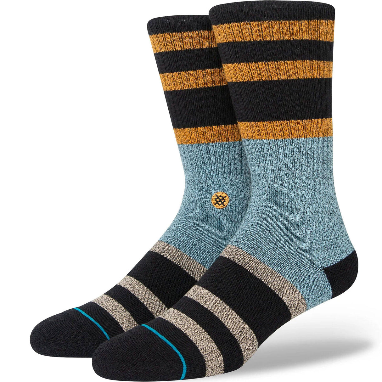 Stance Staggered Socks - Washed Black