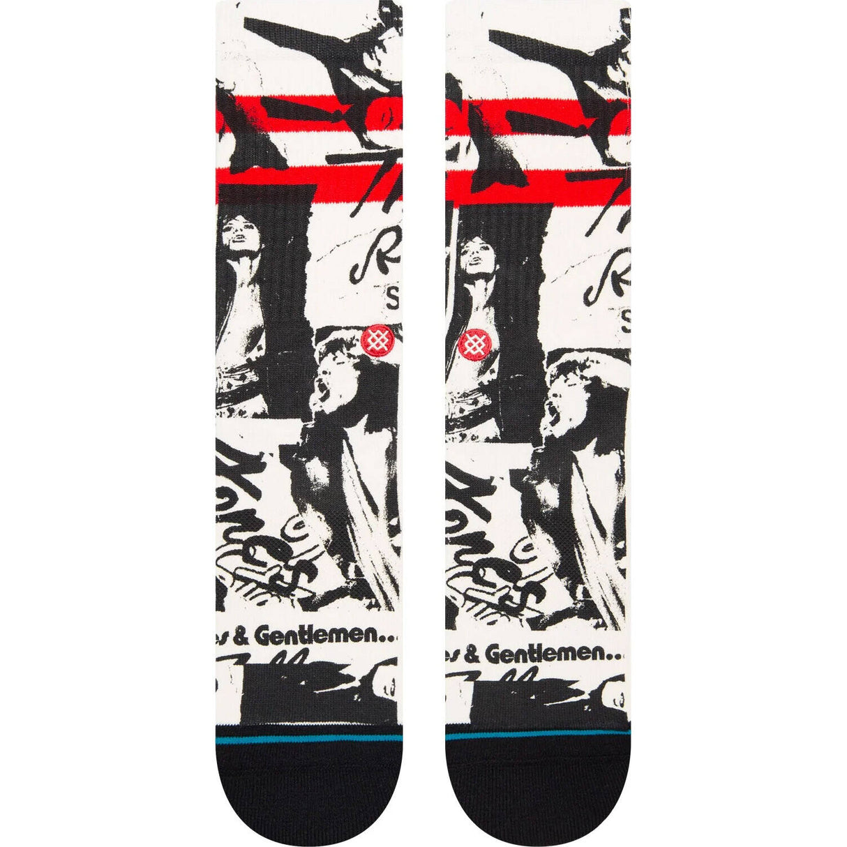 Stance Rolling Stones Ladies and Gentlemen Socks - Black