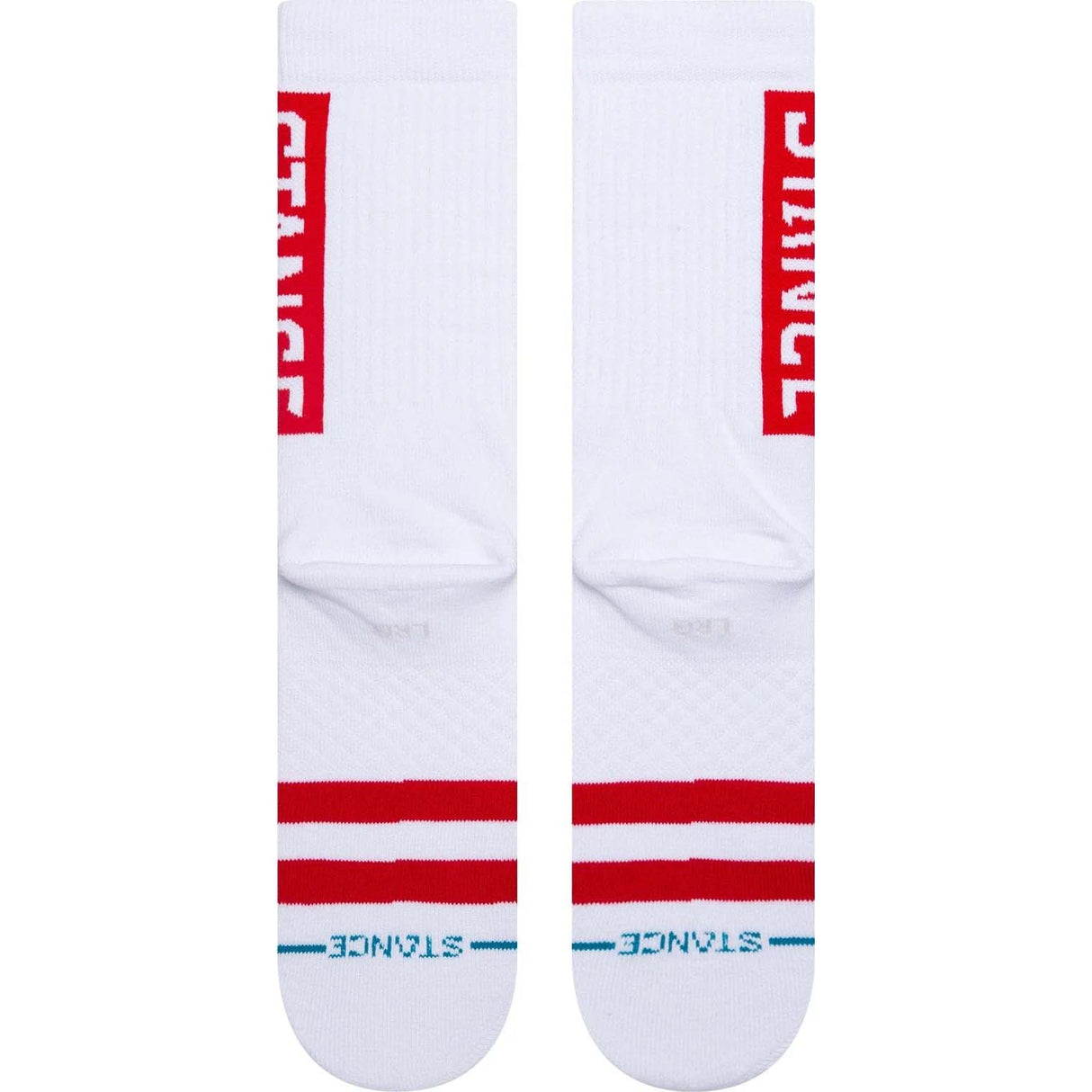 Stance OG Socks - White/Red