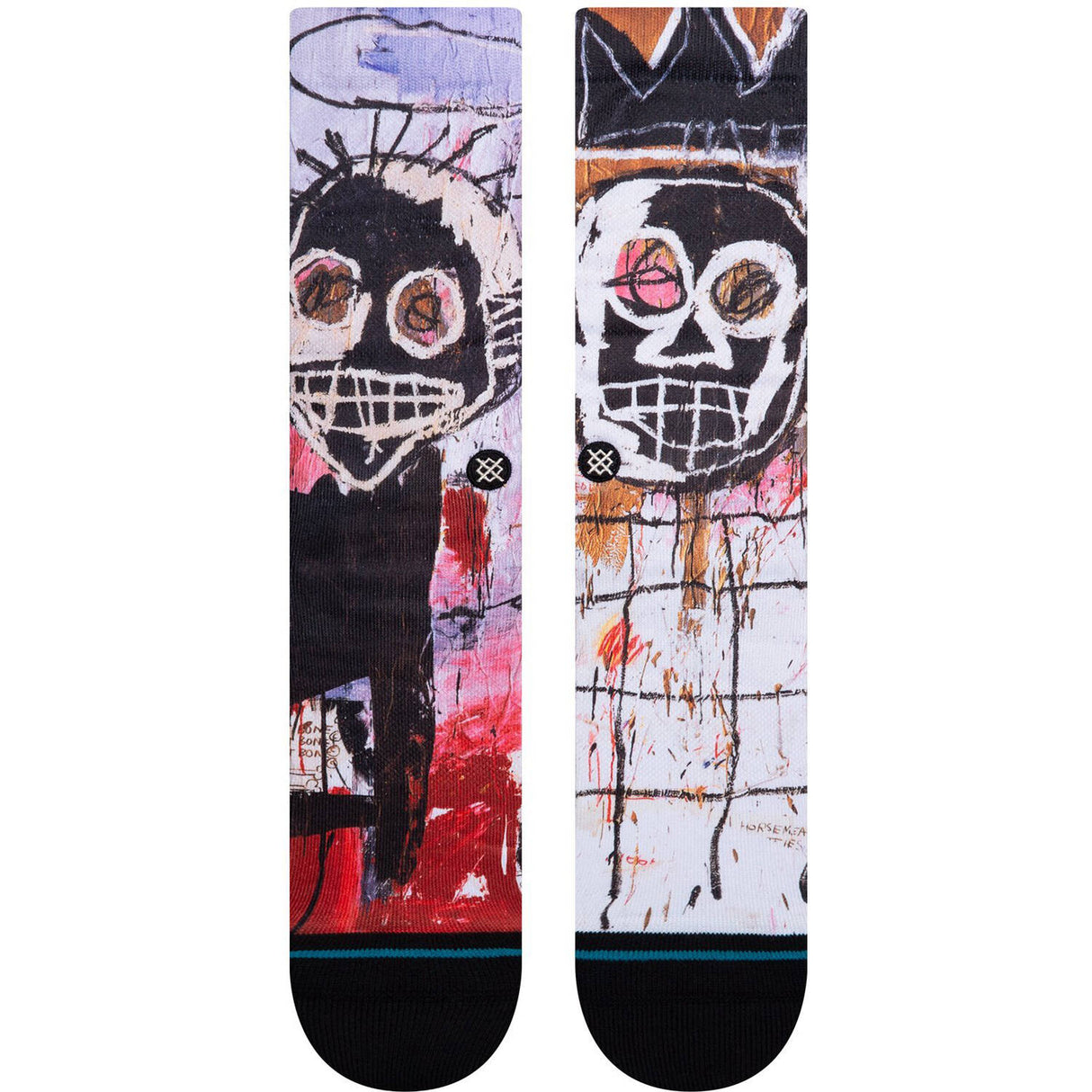 Stance x Basquiat Untitled 1982 Socks - Black