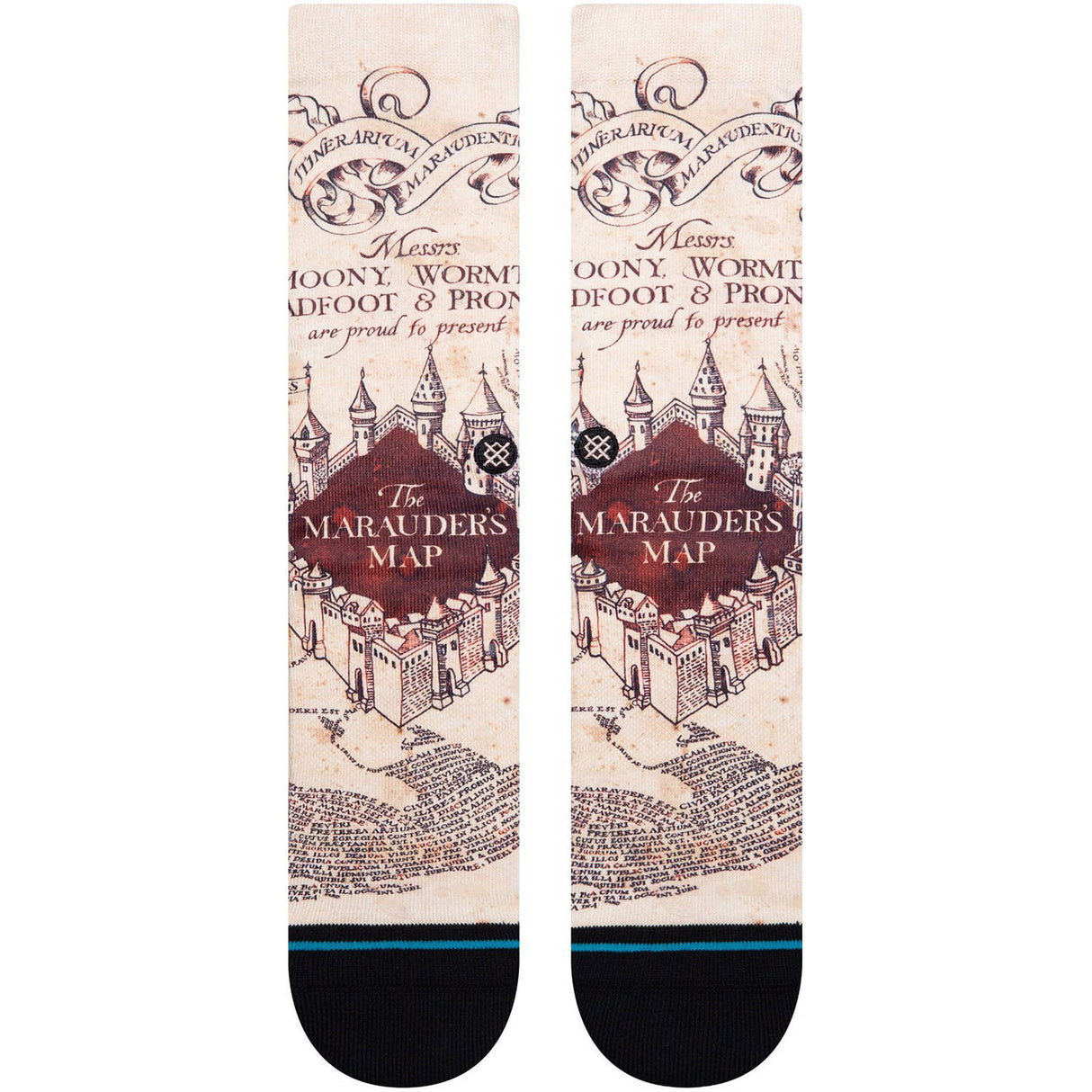 Stance x Harry Potter Solemnly Swear Socks - Black