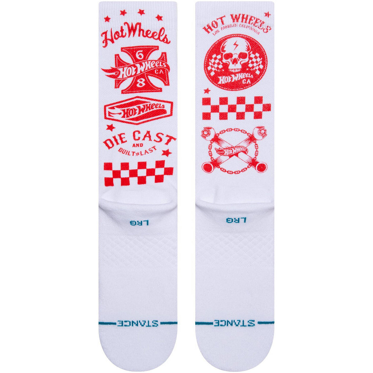 Stance x Hot Wheels Hot Wheels Socks - White