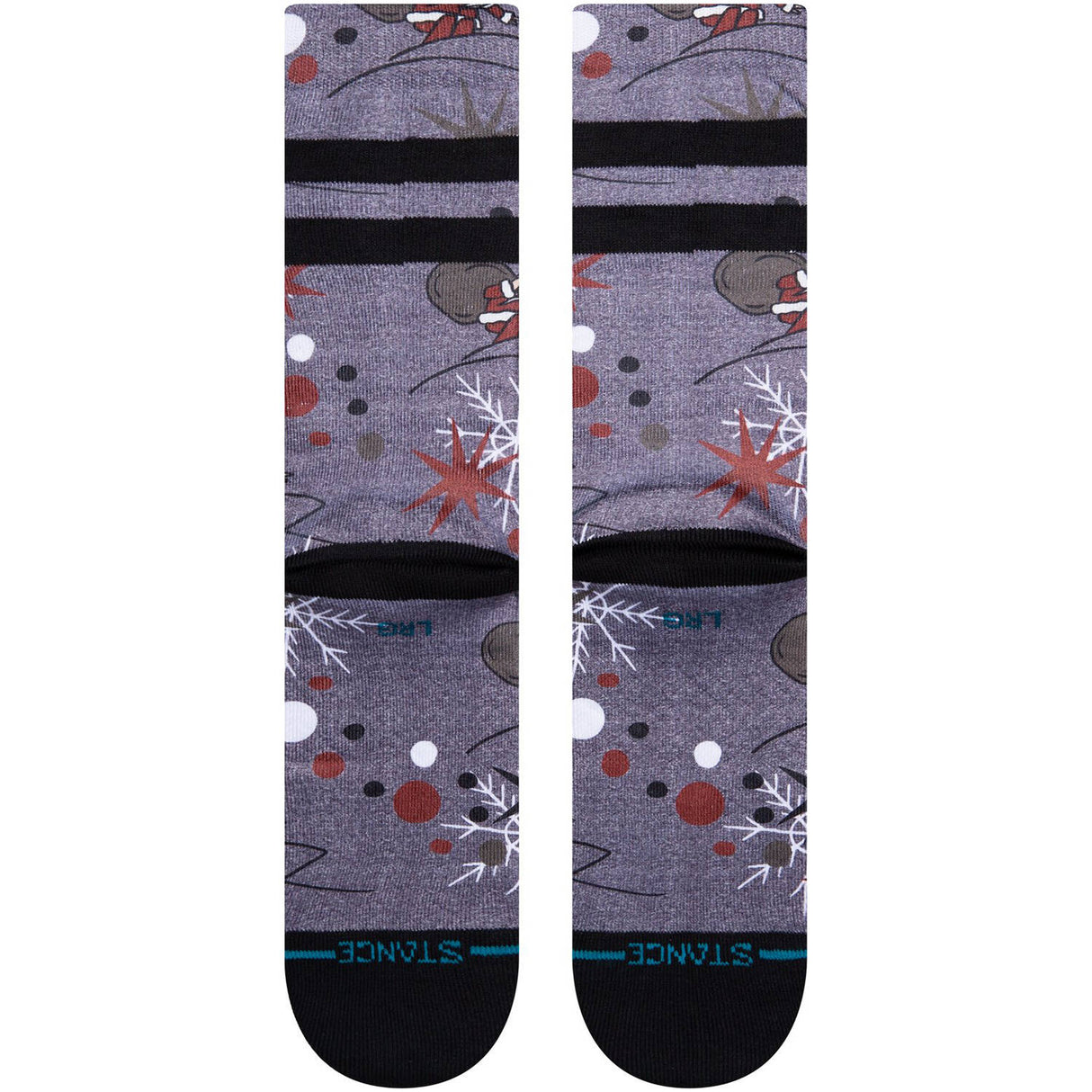 Stance Shredding Santa Socks - Black